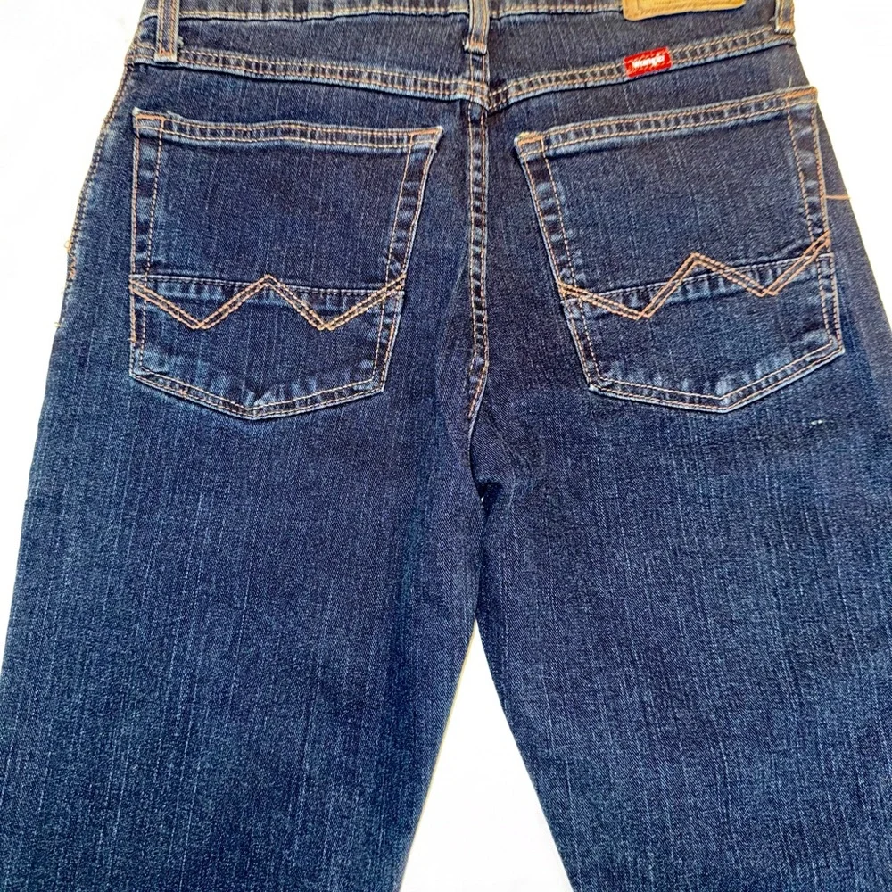 NEW Men’s Wrangler Five Star Dark Denim Jeans 29x30 Rodeo